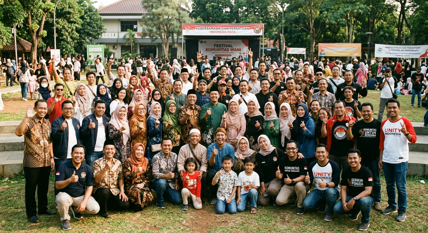 LIVESGP TERBARU Bersama - Program untuk memperkuat hubungan anggota dan masyarakat.