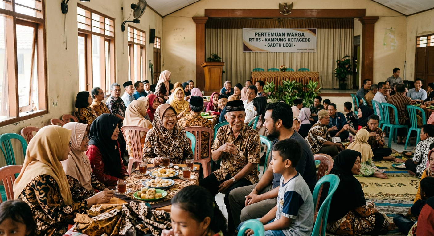 Pertemuan komunitas LIVESGP TERBARU - masyarakat Indonesia berkumpul bersama